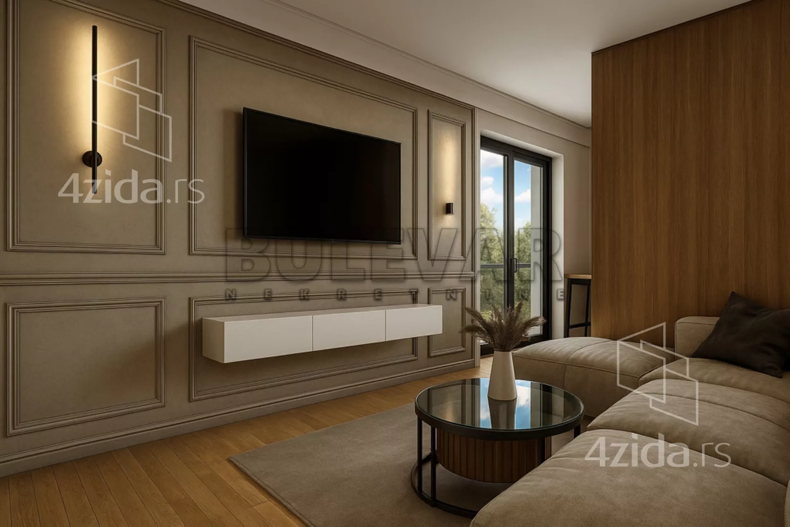 Jednoiposoban stan | 4zida