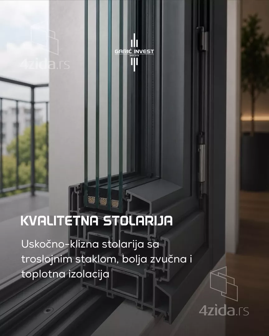 Jednoiposoban stan | 4zida