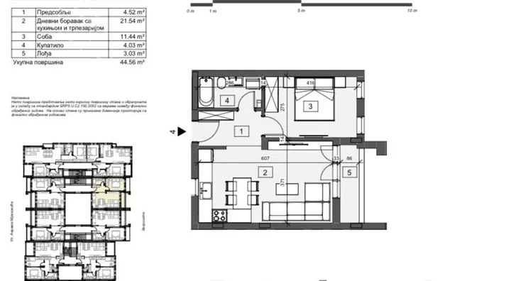 Dvosoban stan | 4zida