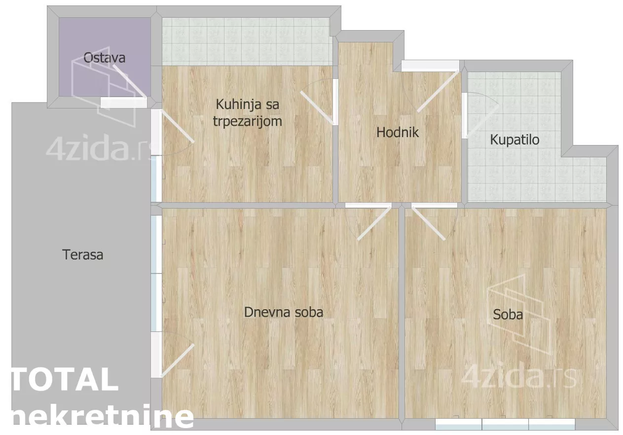 Dvoiposoban stan | 4zida