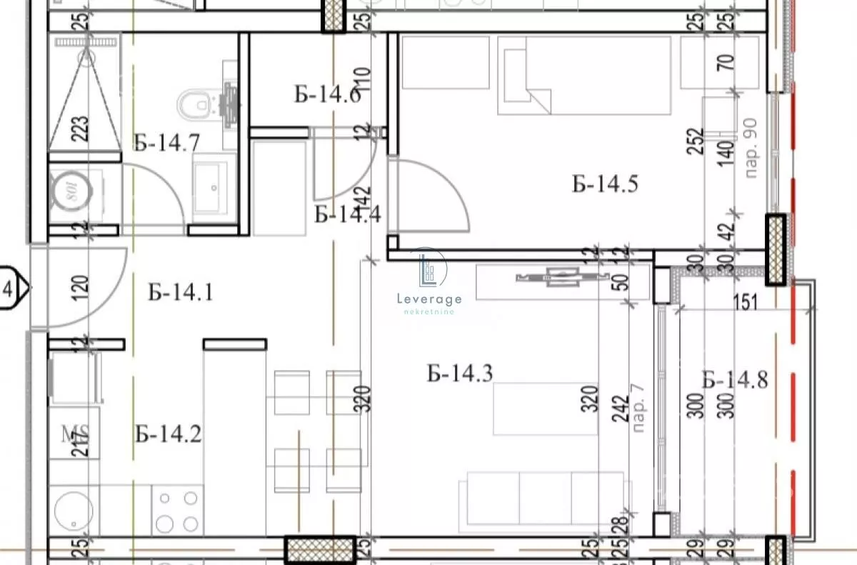 Jednoiposoban stan | 4zida