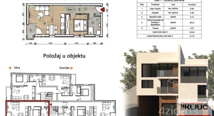 Dvosoban stan | 4zida