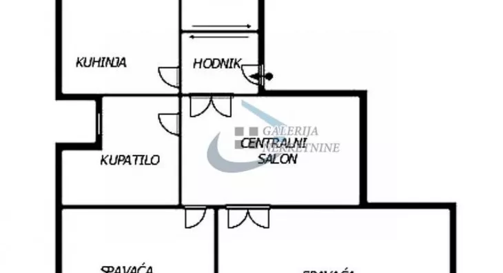 Trosoban stan | 4zida