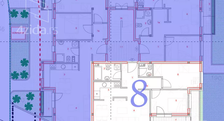 Trosoban stan | 4zida