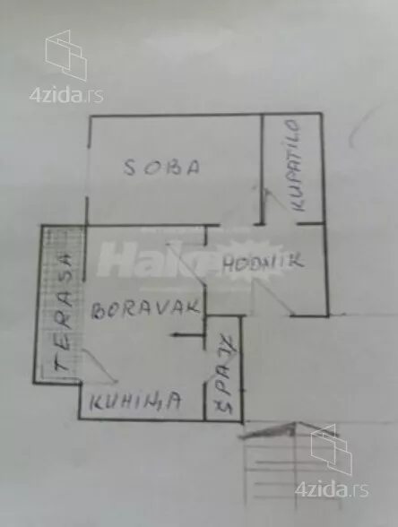 Jednosoban stan | 4zida