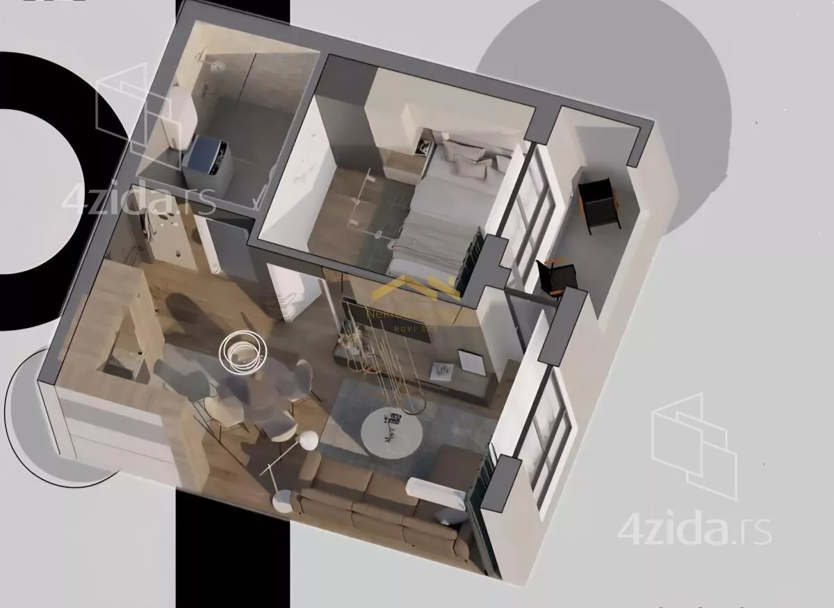 Dvosoban stan | 4zida