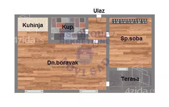 Dvosoban stan | 4zida