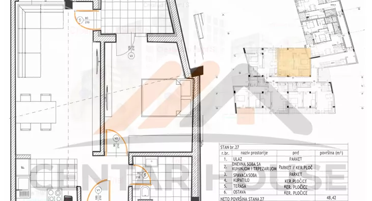 Dvosoban stan | 4zida