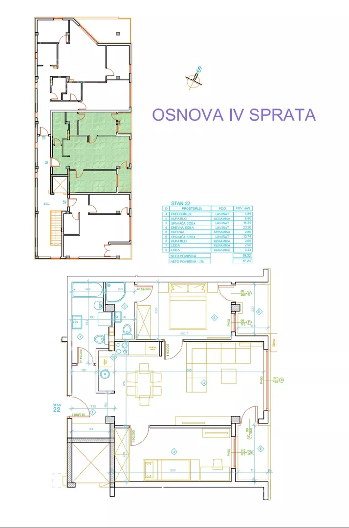 Dvoiposoban stan | 4zida
