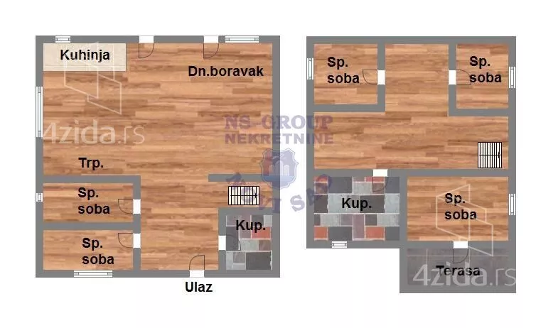 2-etažna kuća | 4zida