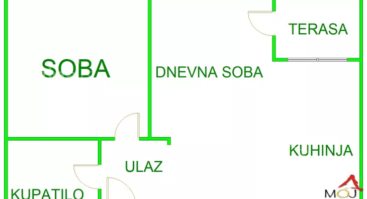 Dvosoban stan | 4zida