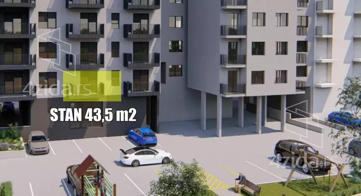 Jednosoban stan | 4zida