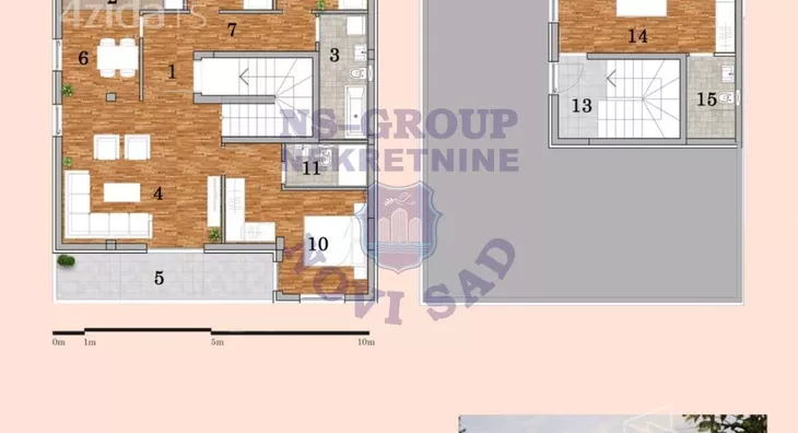 Petosoban stan | 4zida