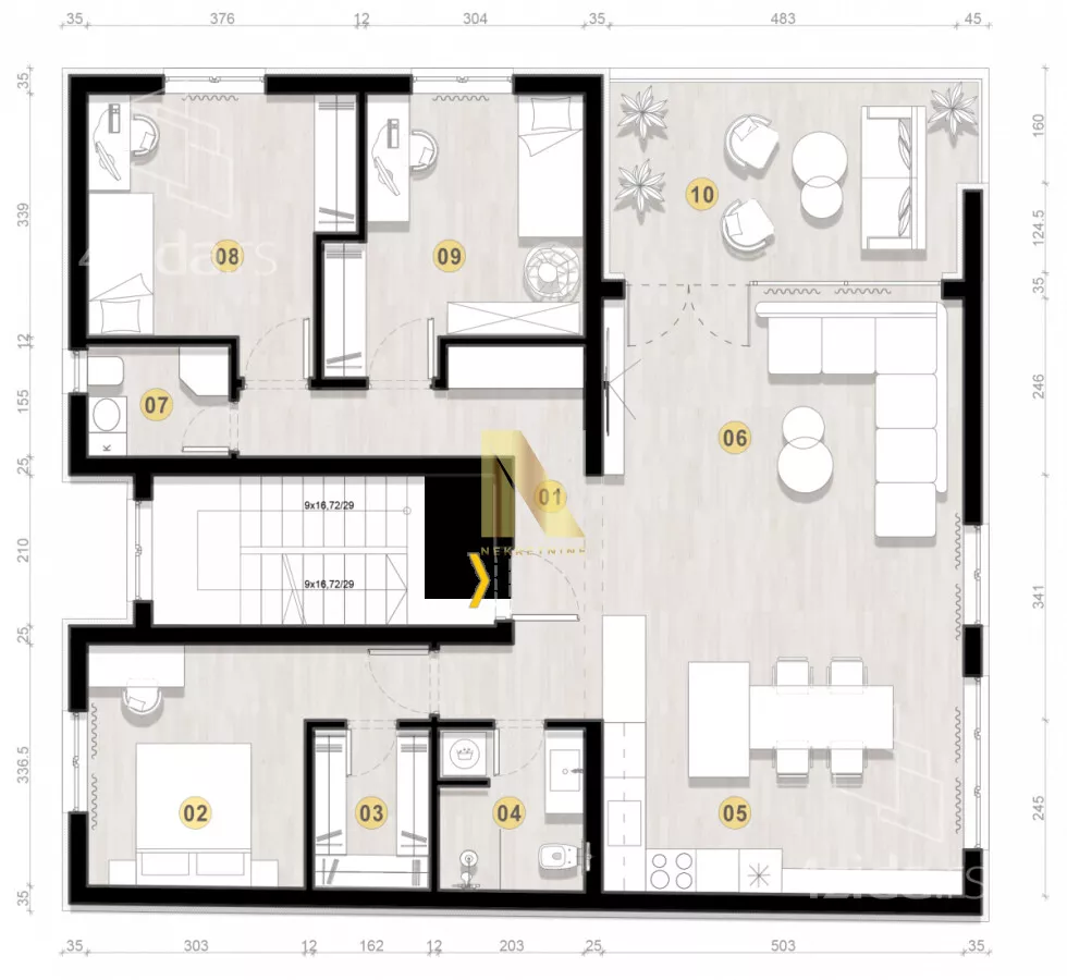 Četvorosoban stan | 4zida