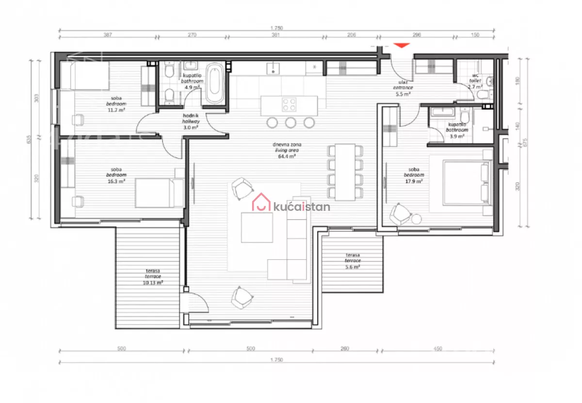 Četvorosoban stan | 4zida