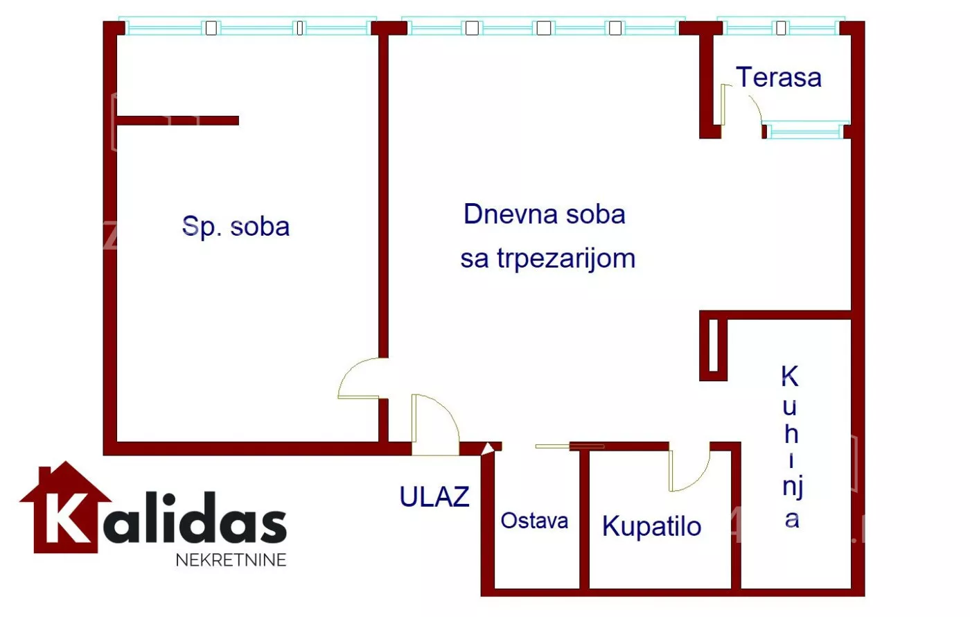 Dvosoban stan | 4zida
