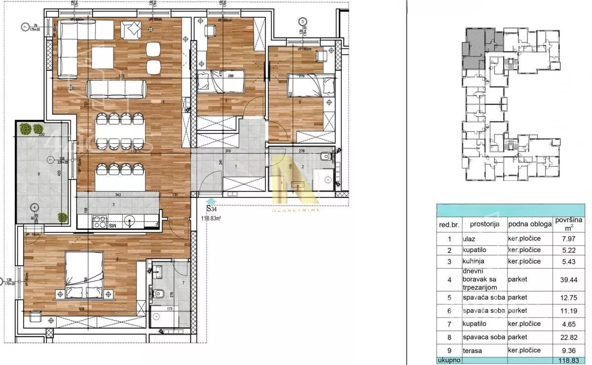Četvorosoban stan | 4zida