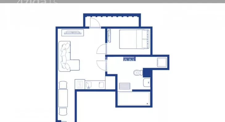 Jednoiposoban stan | 4zida