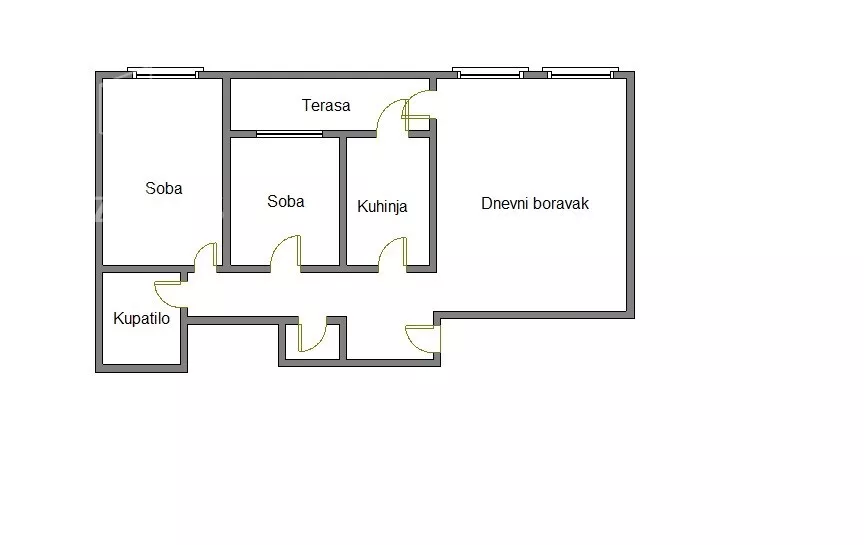 Trosoban stan | 4zida