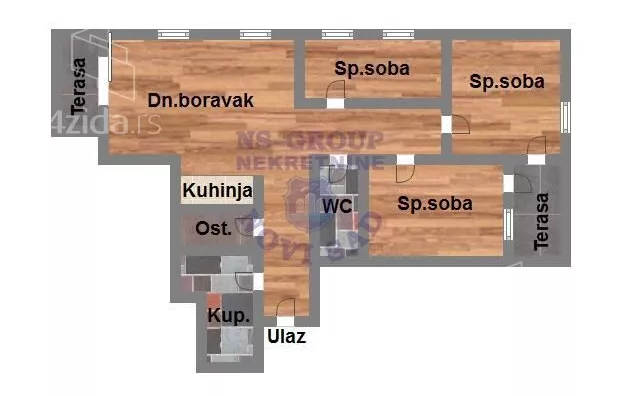 Četvorosoban stan | 4zida