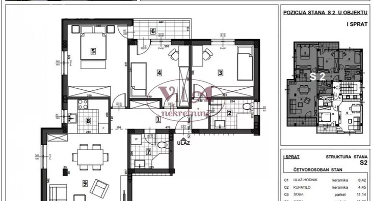 Četvorosoban stan | 4zida