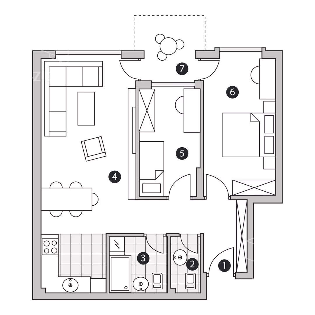 Dvoiposoban stan | 4zida