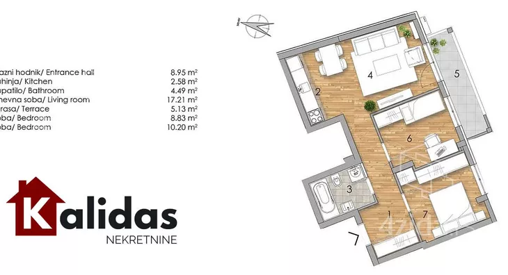 Dvoiposoban stan | 4zida