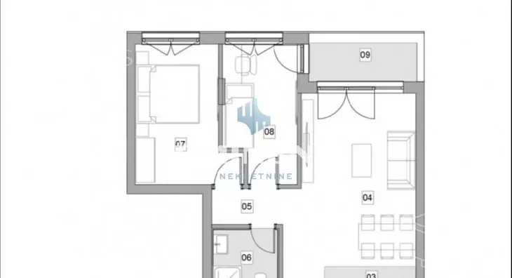 Trosoban stan | 4zida