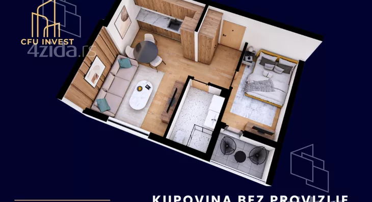 Dvosoban stan | 4zida