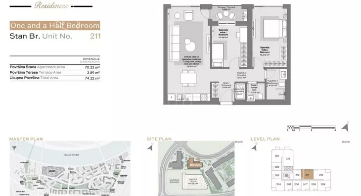 Trosoban stan | 4zida