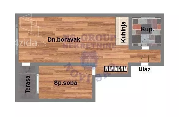 Jednoiposoban stan | 4zida