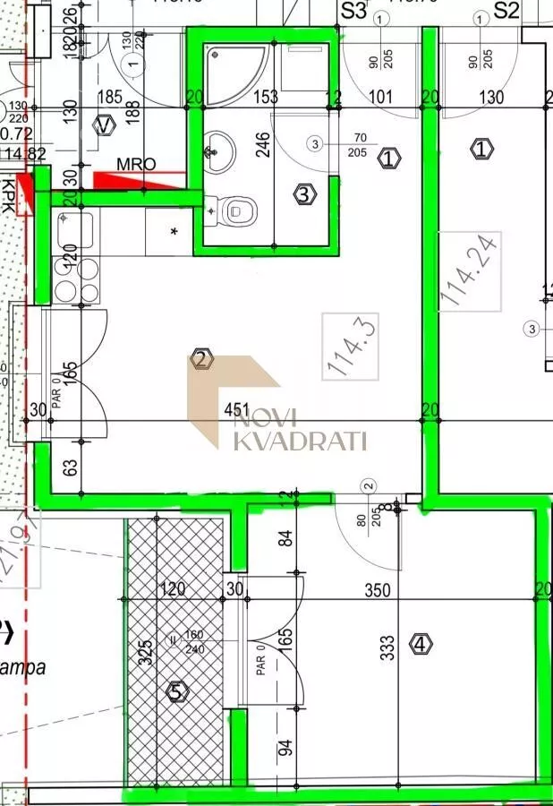 Dvosoban stan | 4zida