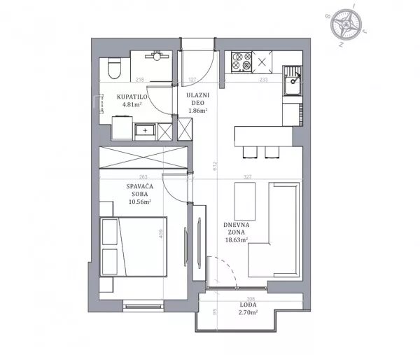 Dvosoban stan | 4zida