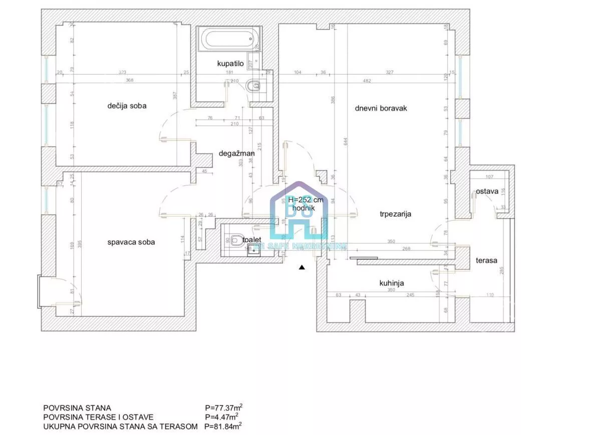 Trosoban stan | 4zida