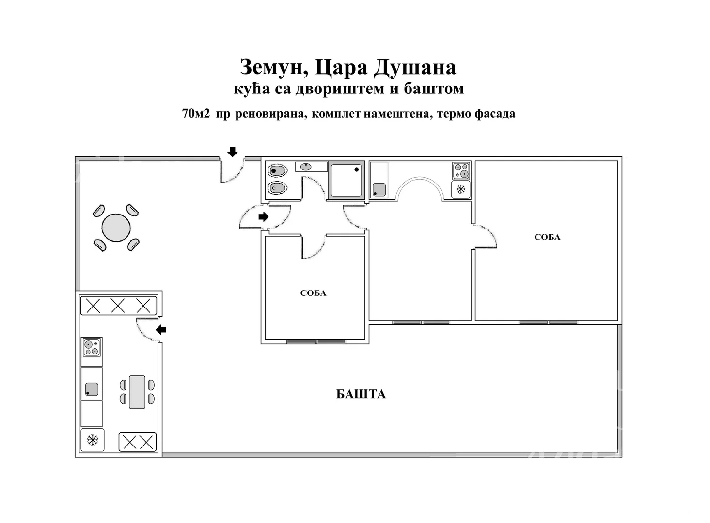 1-etažna kuća | 4zida