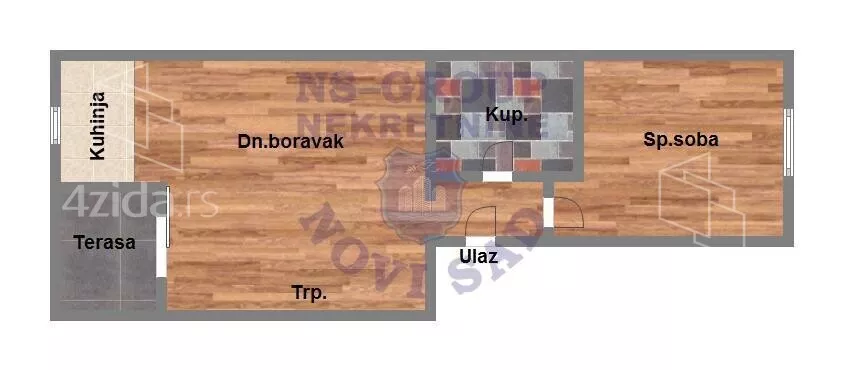 Dvosoban stan | 4zida