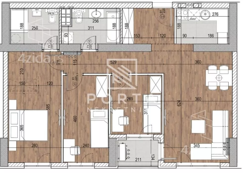 Četvorosoban stan | 4zida