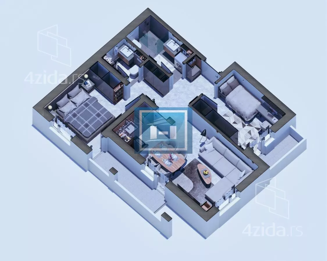 Dvosoban stan | 4zida