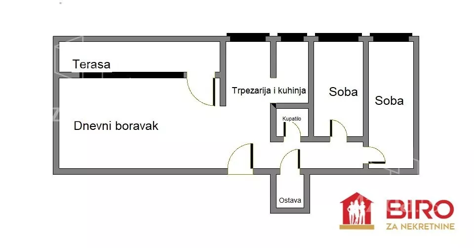 Trosoban stan | 4zida