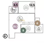 Trosoban stan | 4zida