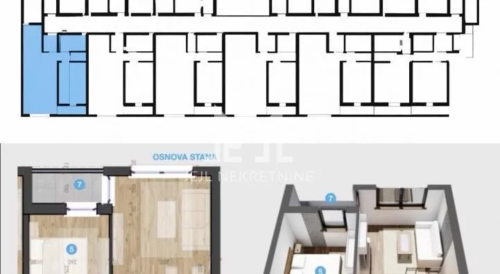 Dvosoban stan | 4zida