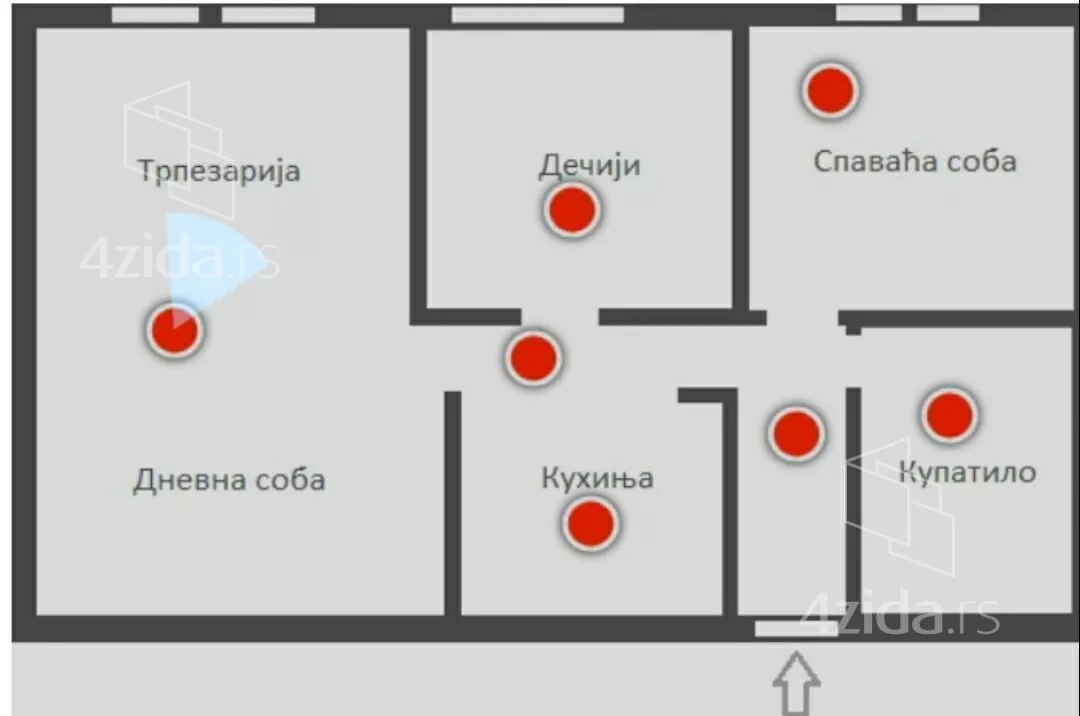 Trosoban stan | 4zida