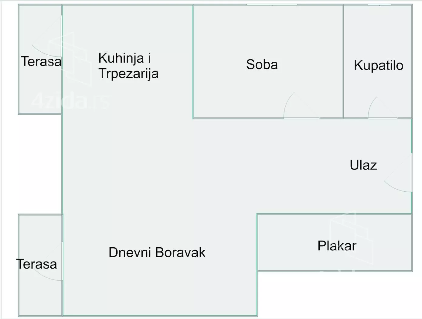 Trosoban stan | 4zida
