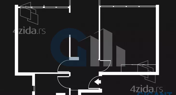 Dvosoban stan | 4zida