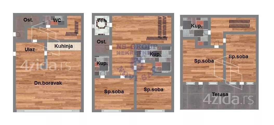 3-etažna kuća | 4zida