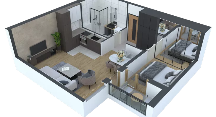 Dvosoban stan | 4zida