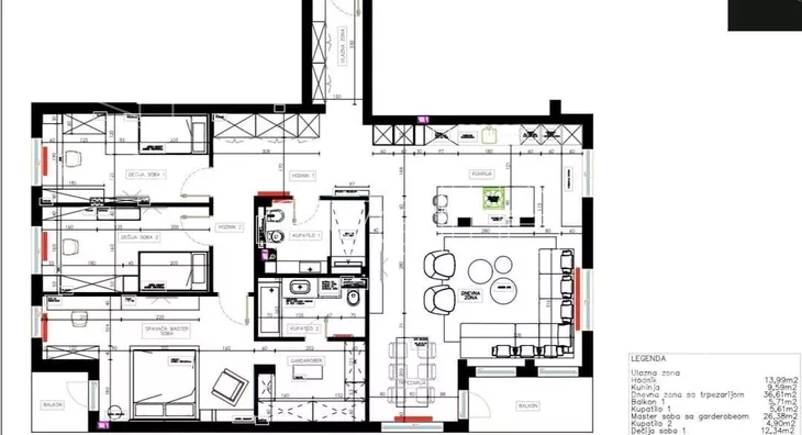 Četvoroiposoban stan | 4zida