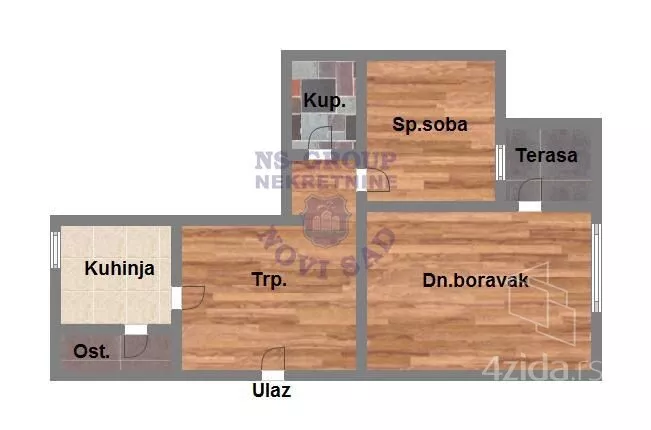 Dvosoban stan | 4zida