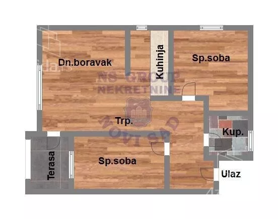 Trosoban stan | 4zida