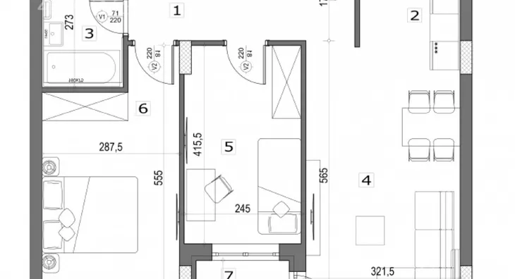 Trosoban stan | 4zida